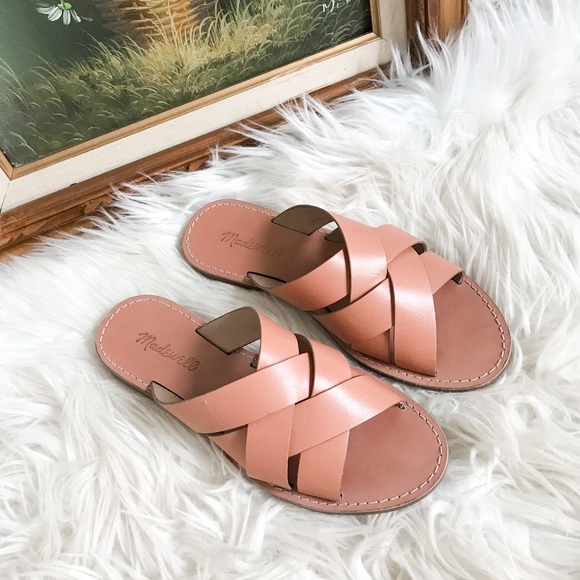 Madewell Shoes - Madewell Leather Crossover Strappy Sandals